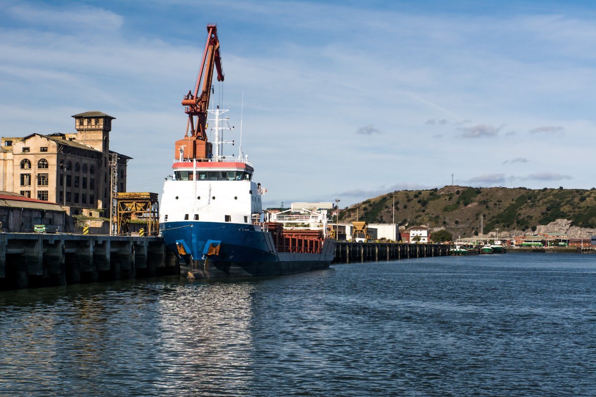 Bilbao, arrival point for the Brittany Ferries crossing from Portsmouth